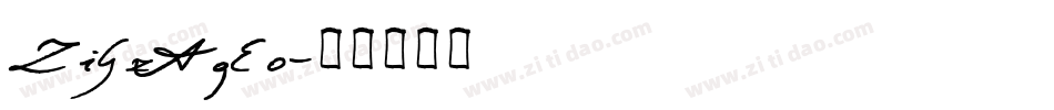 ZiGzAgEo字体转换