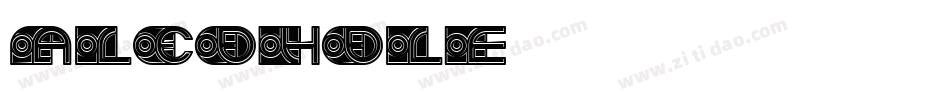 Alcohole字体转换