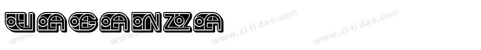 VAGANZA字体转换
