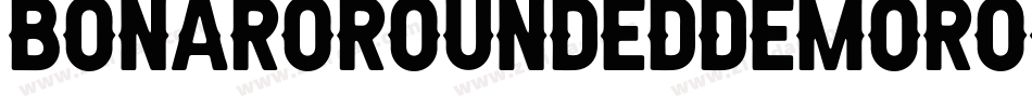 BonaroRoundedDemoRounded-4Bnwl字体转换