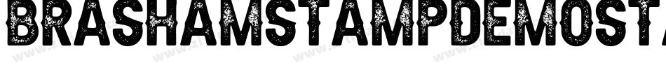 BrashamStampDemoStamp-vmnME字体转换