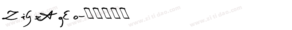ZiGzAgEo字体转换