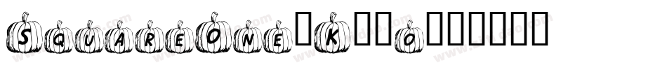 SquareOne-K10o字体转换