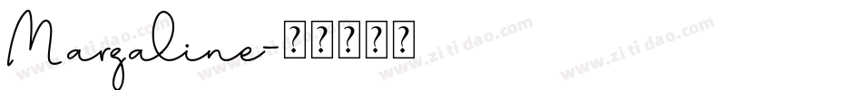 Margaline字体转换