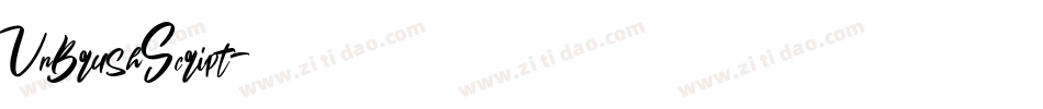 VnBrushScript字体转换