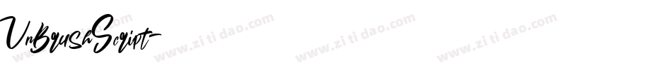 VnBrushScript字体转换