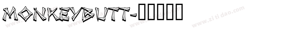 Monkeybutt字体转换
