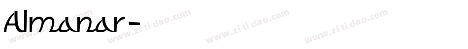 Almanar字体转换