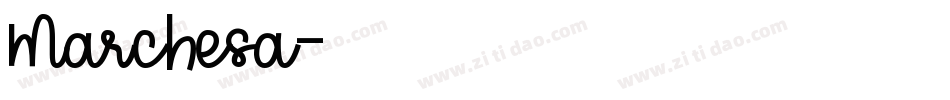 Marchesa字体转换