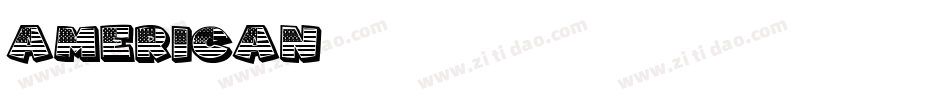 american字体字体转换