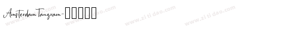 AmsterdamTangram字体转换