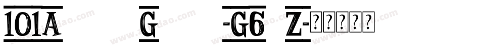 101AncientGreece-G6wZ字体转换