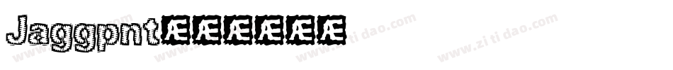 Jaggpnt字体转换