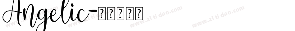 Angelic字体转换