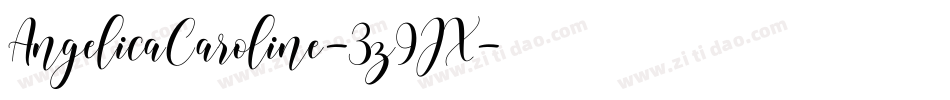 AngelicaCaroline-3z9JX字体转换
