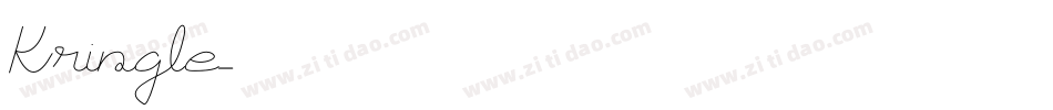 Kringle字体转换