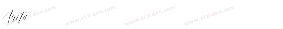 Anita字体转换