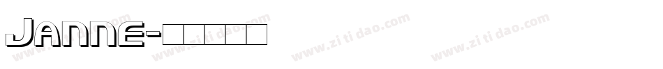 Janne字体转换