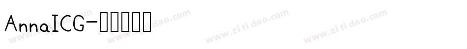 AnnaICG字体转换