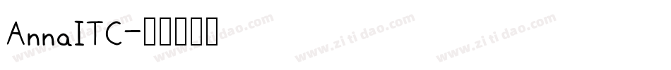 AnnaITC字体转换