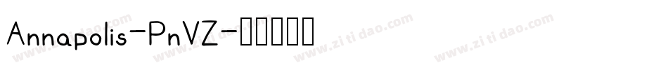 Annapolis-PnVZ字体转换 Annapolis-PnVZ字体转换