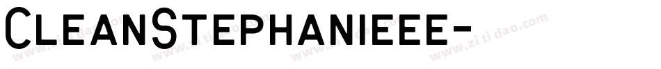 CleanStephanieee字体转换