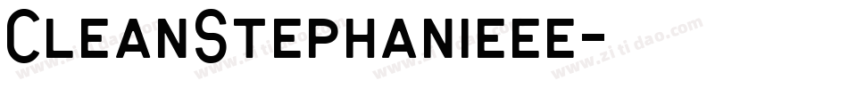 CleanStephanieee字体转换