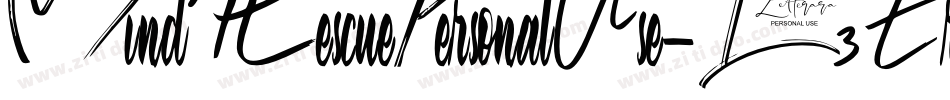 MindRescuePersonalUse-L3ErE字体转换