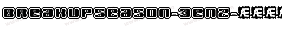 Breakupseason-3enz字体转换