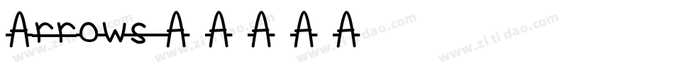 Arrows字体转换