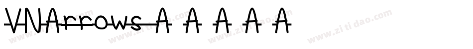 VNArrows字体转换