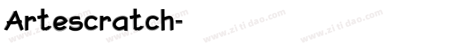 Artescratch字体转换