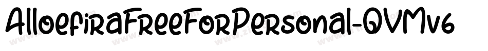 AlloefiraFreeForPersonal-OVMv6字体转换 AlloefiraFreeForPersonal-OVMv6字体转换