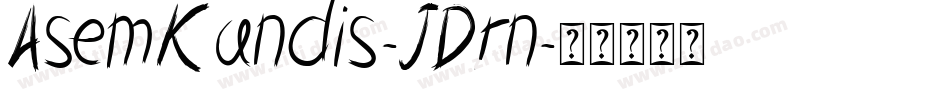 AsemKandis-JDrn字体转换