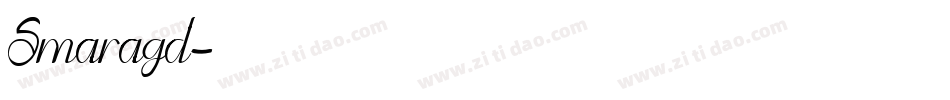 Smaragd字体转换