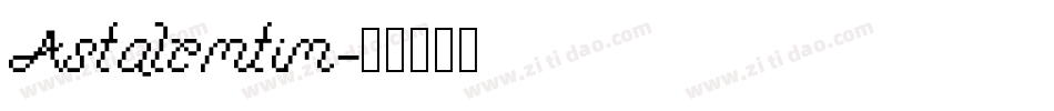 Astalemtim字体转换