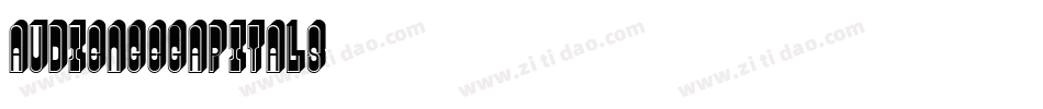 AudienceCapitals字体转换