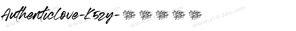 AuthenticLove-K5zy字体转换