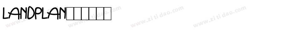 LANDPLAN字体转换