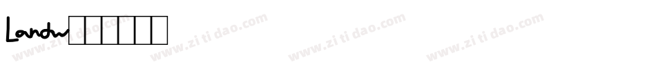 Landw字体转换