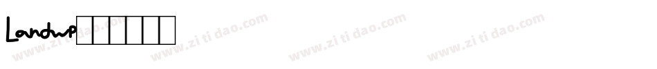 Landwp字体转换