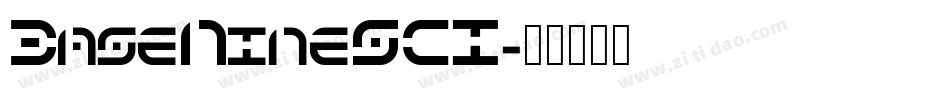 BaseNineSCI字体转换