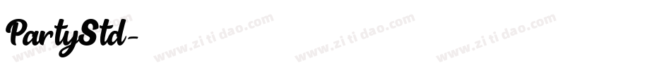 PartyStd字体转换