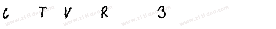 CyrusTheVirusRegular-3vnz字体转换