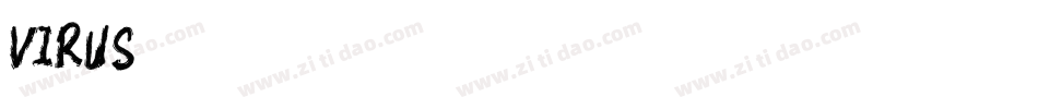 VIRUS字体转换