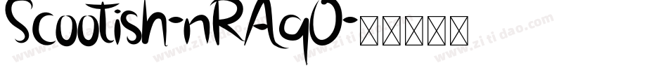 Scootish-nRAqO字体转换