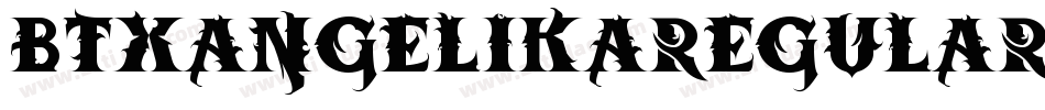 BtxAngelikaRegular-Yzz0v字体转换
