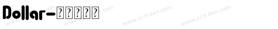 Dollar字体转换