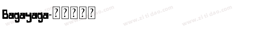Bagayaga字体转换