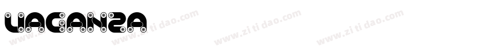 VAGANZA字体转换